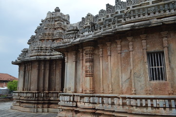 Obraz premium Veera Narayana Hoysala temple , Belavadi, Karnataka, India