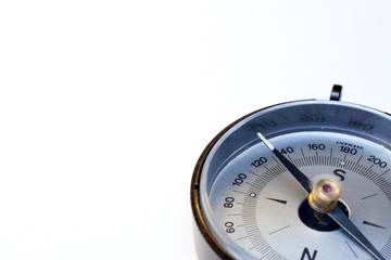 Compass isolated on white background