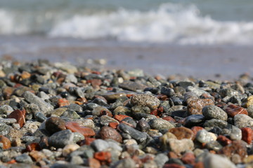 stones on the beach