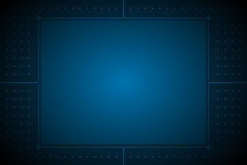 Display screen blue light grid and line digital concept.