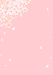 春の桜フレーム