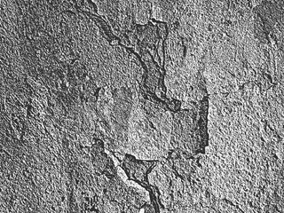 Distress grunge vector textures of fabric. Black and white background. EPS 8 illustration