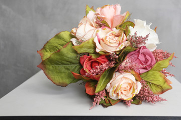 Beautiful bouquet of roses for Valentine's Day.