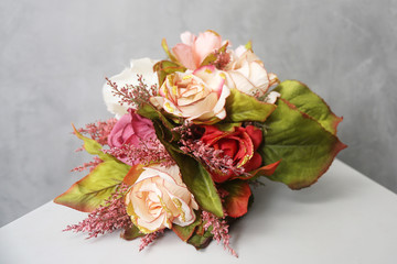 Beautiful bouquet of roses for Valentine's Day.