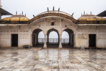 agra fort roshan ara pavilion