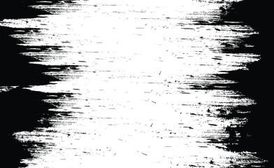  Grunge Black And White Urban Vector Texture Template. Dark Messy Dust Overlay Distress Background. Easy To Create Abstract Dotted, Scratched, Vintage Effect With Noise And Grain