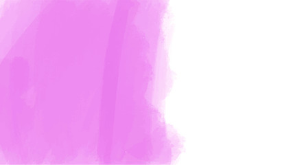 Pink watercolor background for your design, watercolor background concept, vector.