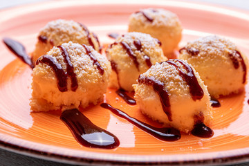 Topfennockerl (cottage cheese dumplings)