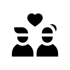 valentines related love and romance couples with heart vectors with solid design,