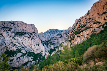 Fototapeta na wymiar Parc national des Calanques - Marseille