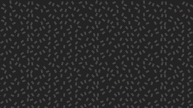 equal sign pattern animation