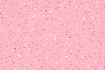 EPS 10 vector. Hearts with copy space. Valentines day concept.