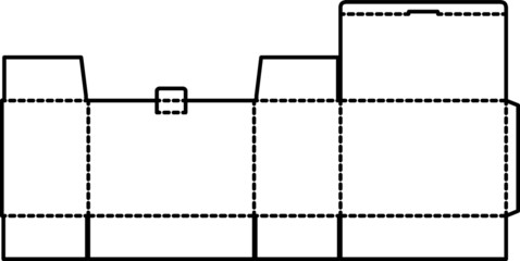 diecut icon - vector illustration.