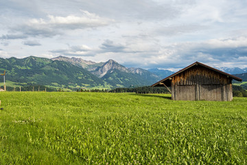 Autumn Impressions at Schweineberg near Sonthofen, Bavaria Germany