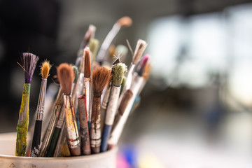 Artist's brushes
