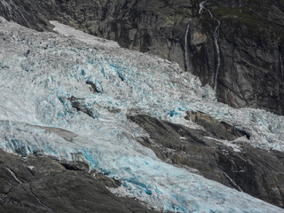 Norwegen Berglandschaft mit Wolken