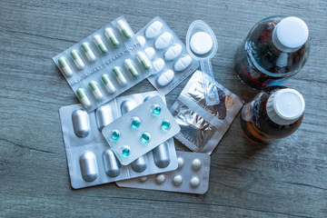 Médicaments en comprimés et gélules