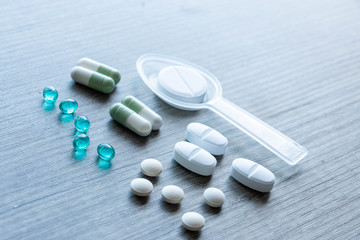 Médicaments en comprimés et gélules