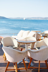 Greek islands villages atmosphere