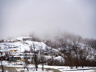 雪のある風景