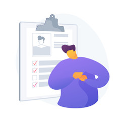 Medical insurance, life assurance. Cardiac arrest, heart stop, heartache idea design element. Health protection contract, arrhythmia diagnosis. Vector isolated concept metaphor illustration