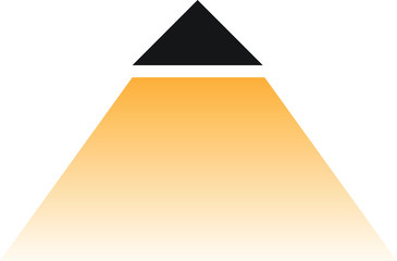 Beam Angle icon for led light - vector illustration