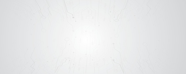 white and gray high technology background
