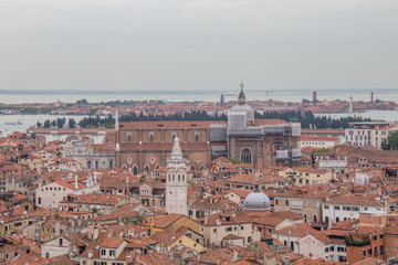 Fototapeta na wymiar Panorama of Venice, Italy