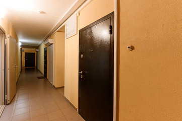 Russia, Moscow- September 10, 2019: interior room public place, staircase