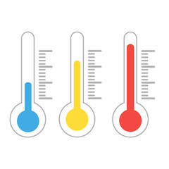  Thermometer. vector