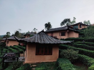 Fototapeta na wymiar traditional house