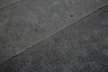 Diagonal floor tiles