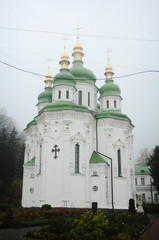 Beautiful ancient church in Kyiv, Ukraine - 319233118