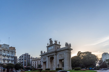 Obraz premium Valencia, spagna, architettura, chiese, città vecchia, mercato