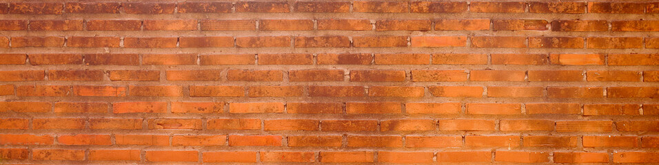 Antique orange masonry wall for design