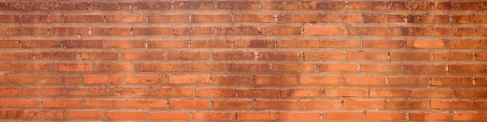  Red brick wall texture for background 