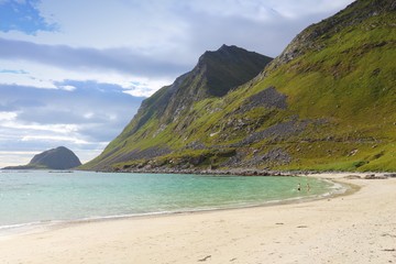 Obraz premium Beach in Norway