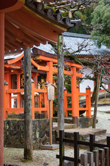 Fototapeta na wymiar Japanese Red palace 18