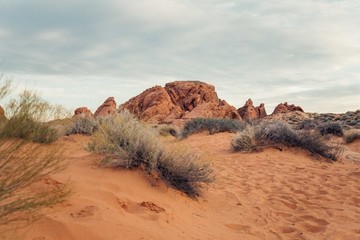 Valley of fire state park in Nevada