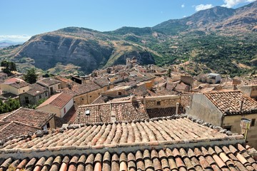 Petralia Sottana Mountain Village, Sicily - 319245352