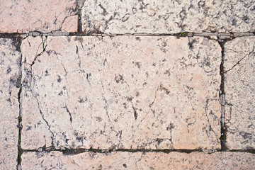 Pavement marble cobblestone brick block tile texture background stone sidewalk
