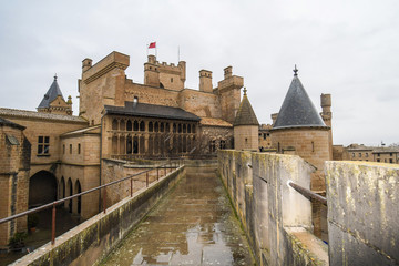 Obraz premium Olite Castle in Navarra