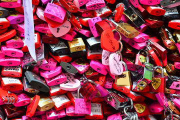 Obraz premium candies in the market