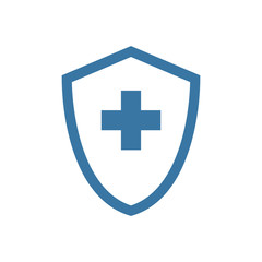 Insurance icon vector illustration isolated . Medical Insurance Icon.