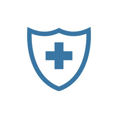Insurance icon vector illustration isolated . Medical Insurance Icon.
