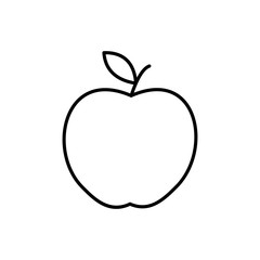 Apple icon. Apple icon vector