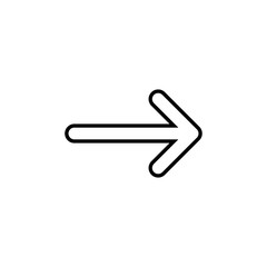 Arrow icon. Arrow symbol. Arrow icon for your web design