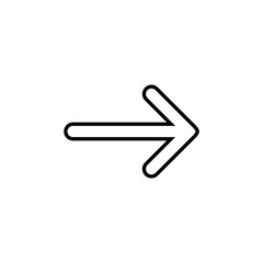 Obraz premium Arrow icon. Arrow symbol. Arrow icon for your web design