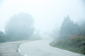 road to nowhere Fog