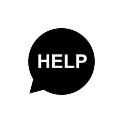 Help icon vector. Help Sign Symbol Vector Logo Template. Question Mark icon